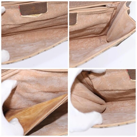 GUCCI GG Supreme Shoulder Bag PVC Beige Gold 94 02 050 Auth 146260 - Picture 16 of 16